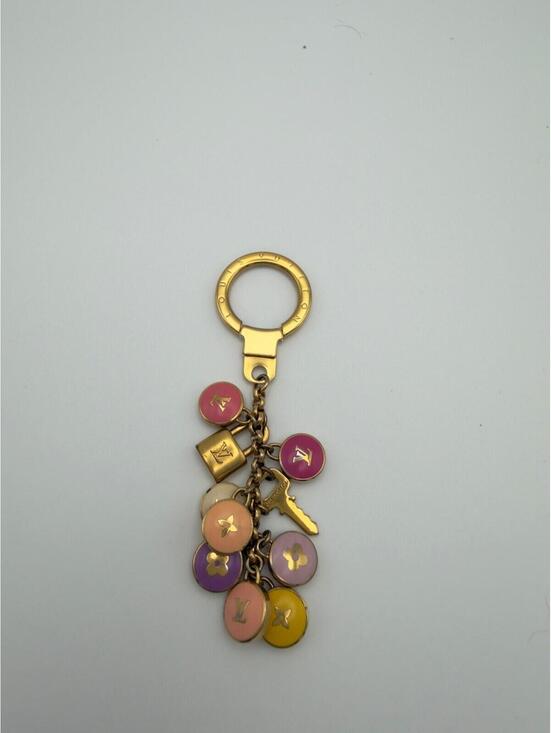 Louis Vuitton Accessories - Authentic Louis Vuitton LV Multicolor Porte Cles Pastille Bag Charm Ring Holder